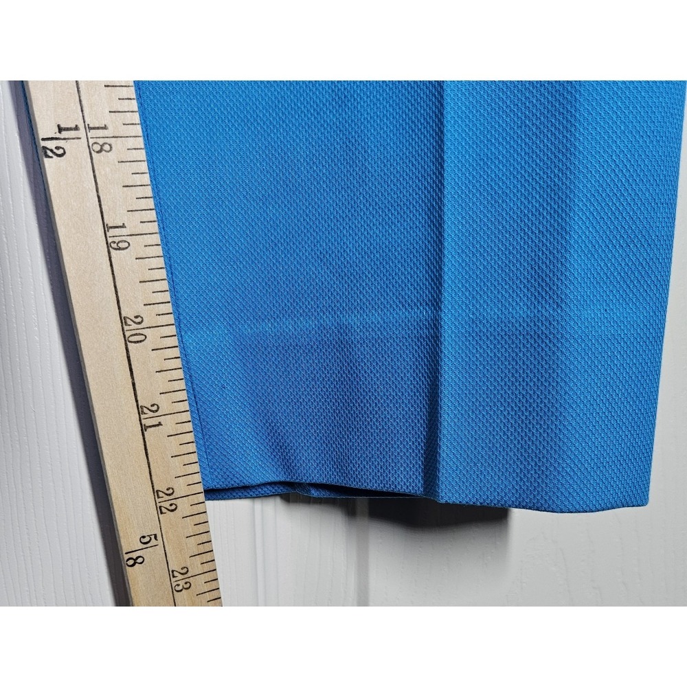 Talbots Cotton Pique Slim Crop Pants 6P Island Turquoise NWT Textured Comfort - Picture 7 of 10